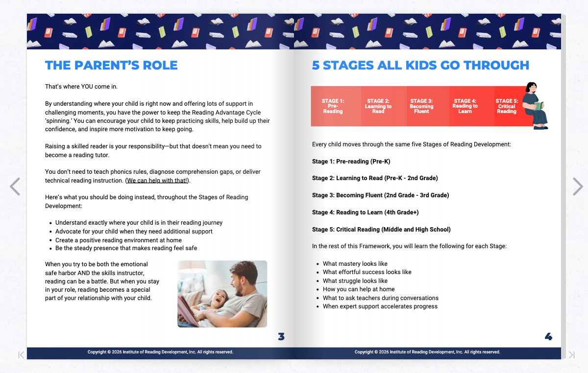 The 5 Stages of Reading Development and mastery levels explained
